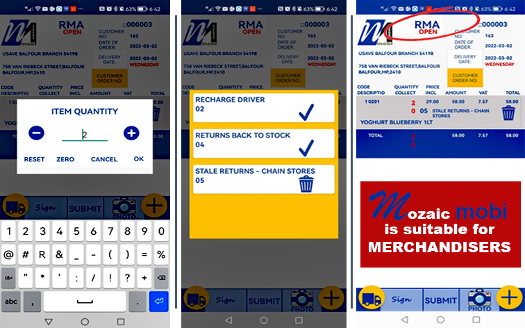 Suitable for Merchandisers